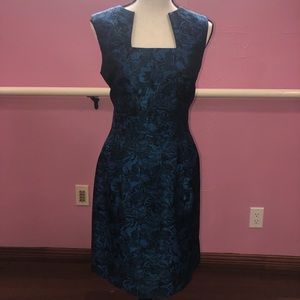Blue Tahari Cocktail Dress
